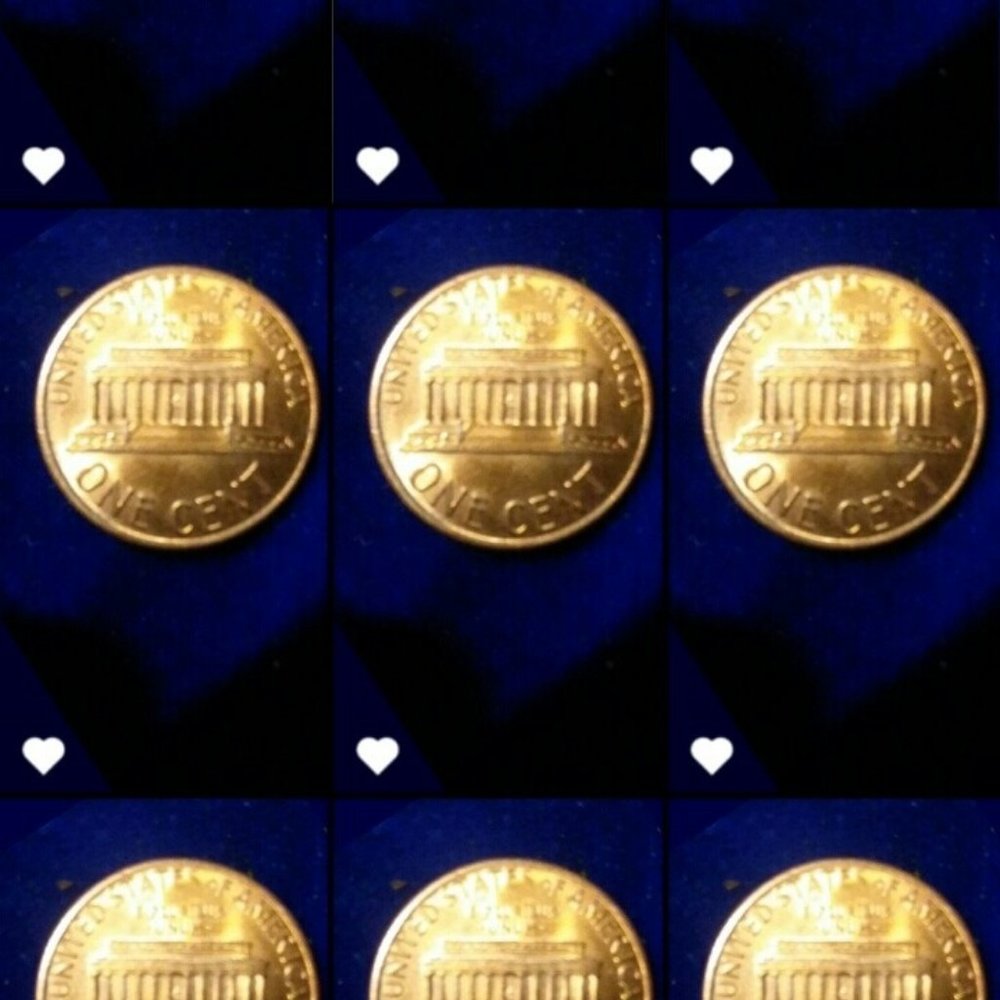 1986 Lincoln Memorial penny